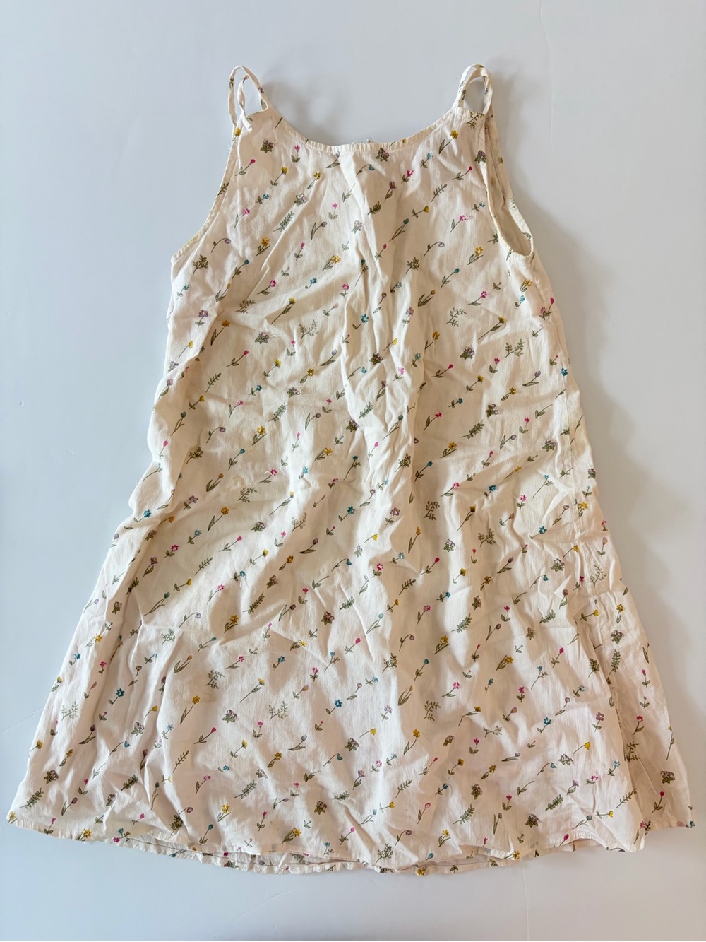 Vintage 2000 Y2K Gymboree Girls Pretty Feminine Floral Sundress Size 4 Cotton
